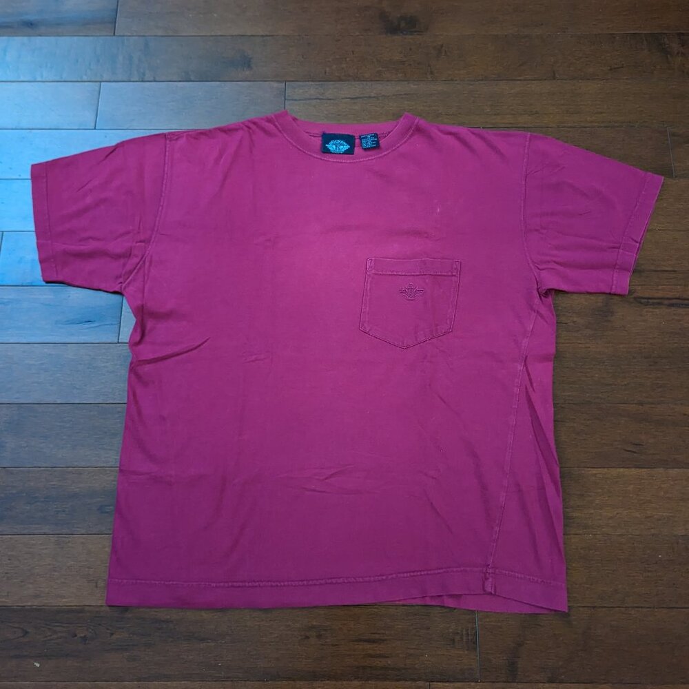 ('90s) DOCKERS Essential pocket tee - Picture 1 of 3